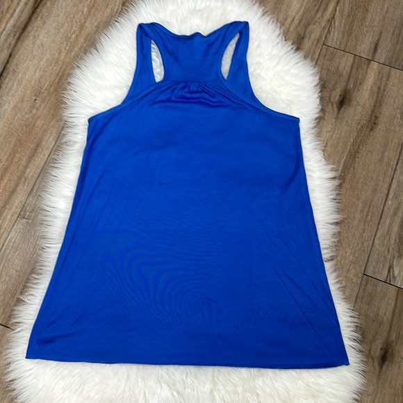Fairest Of Them All Blue Womens Tank Top Size Large - Picture 5 of 6